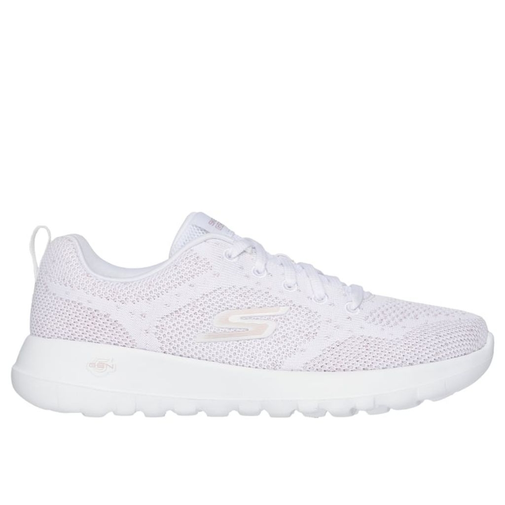 SKECHERS GO WALK JOY VIOLET WHITE SIZE 37.5 SHOES ORIGINAL