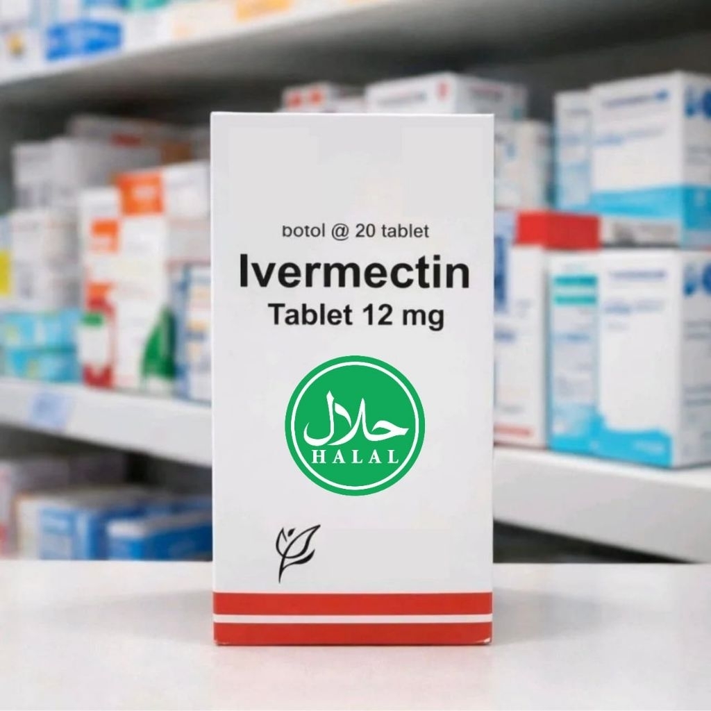 ivermectin 12mg tablet manusia cacing scabies kudis box isi 20 tablet halal