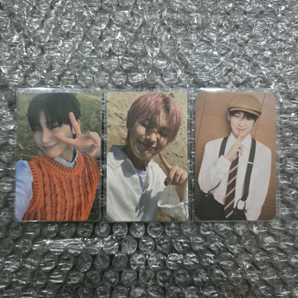 ENHYPEN SUNOO TUSPOUT ESSE & YZY OFFICIAL PHOTOCARD