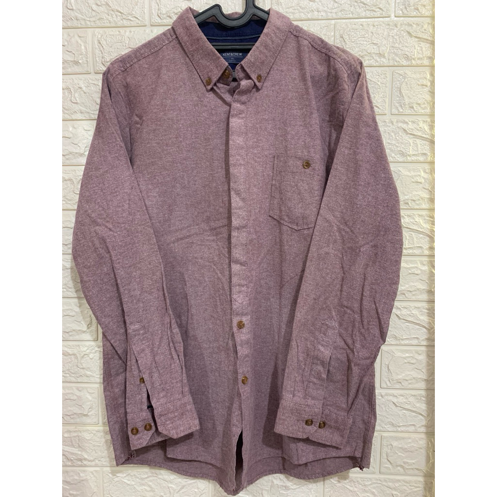 [Preloved] Kent&Crew Kemeja Lengan Panjang Ungu