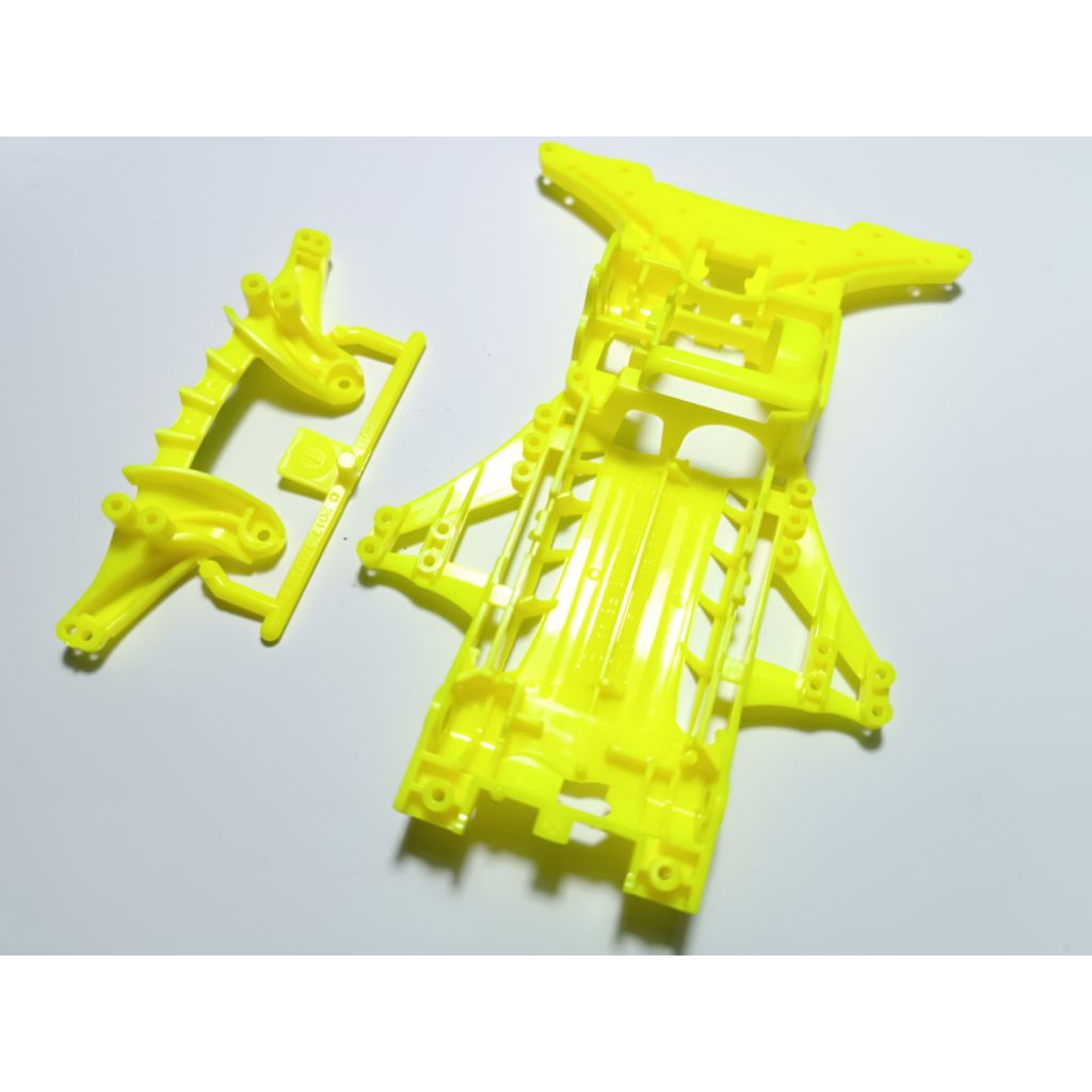 Chassis akar FMA yellow flourescent original tamiya