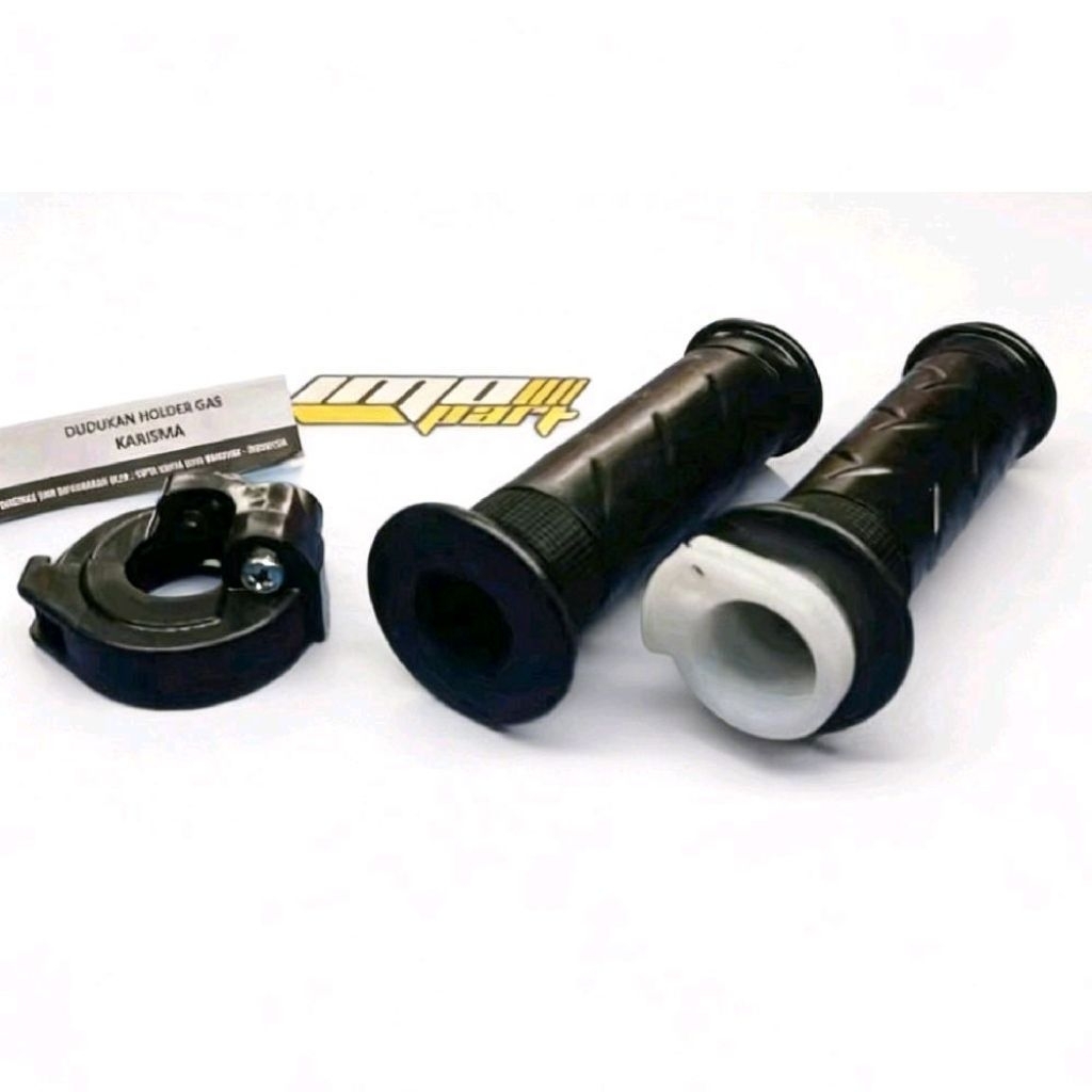 SET HOLDER GAS PLUS HANPAD SELONGSONG GAS  KARISMA SUPRA X 125 KIRANA