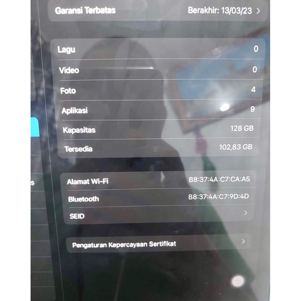 Ipad Pro M1 2021 Wifi Exs Digimap Indo Second Mulus Parah Fullset Original