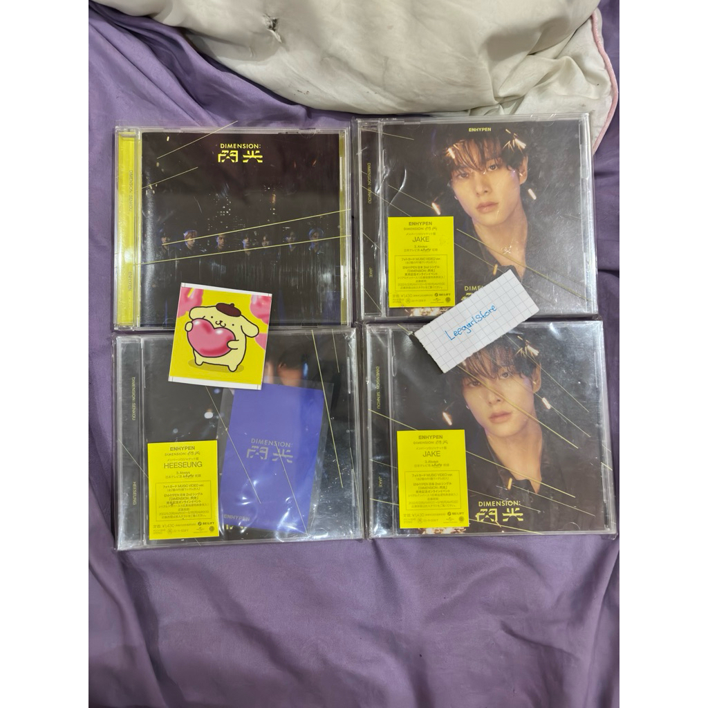 Enhypen Album only Japan Senkou heeseung jake