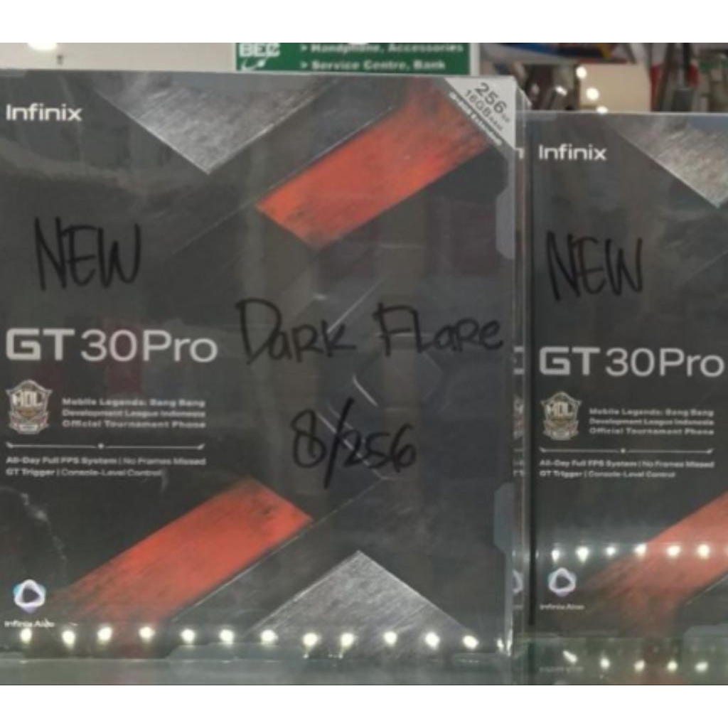 Infinix GT 30 Pro 5G 8/256 DARK FLARE + Special Kit BNIB Garansi Resmi Indo