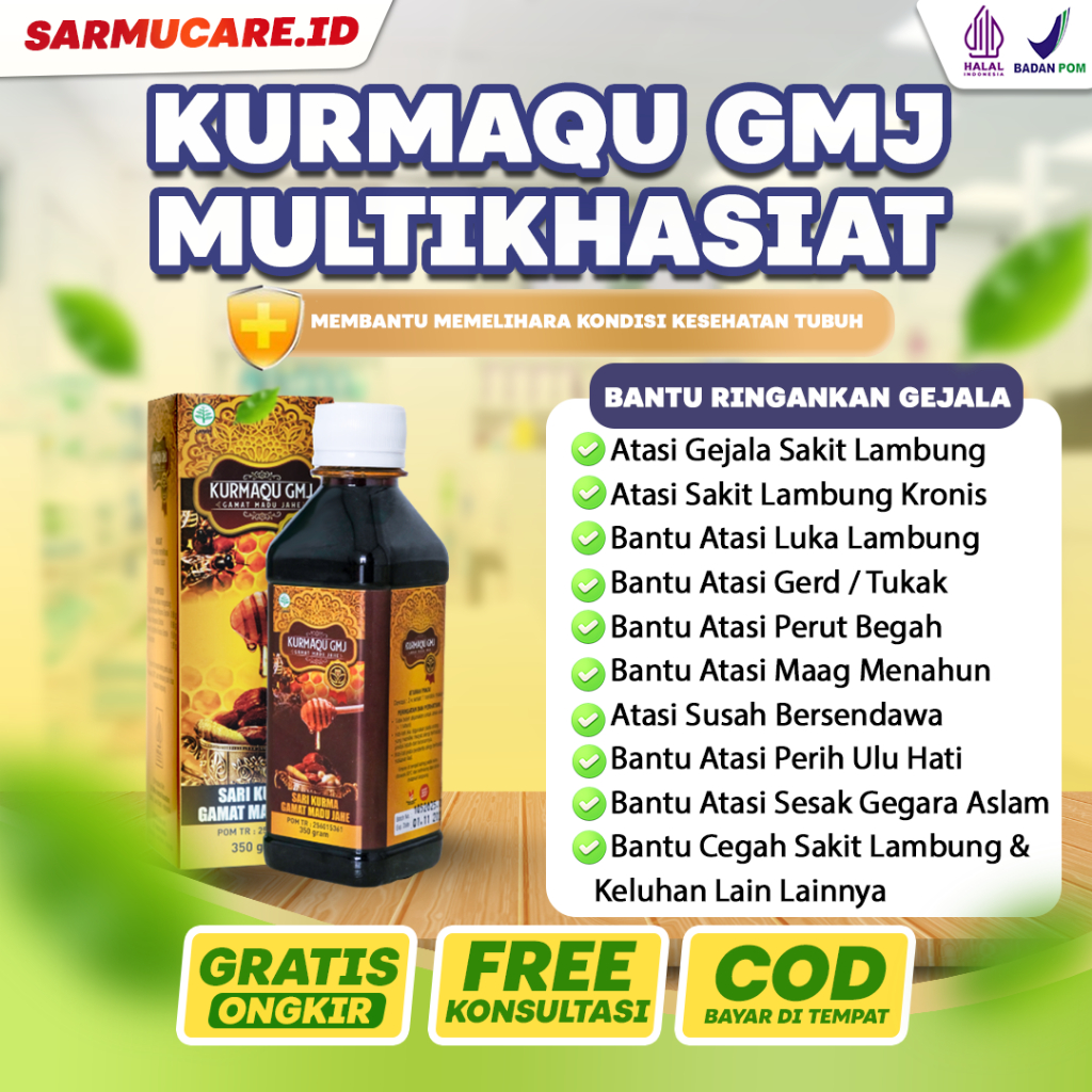 Obat Asam Lambung Obat Lambung Madu Lambung KURMAQU Asam Lambung Maag Lambung Gerd Kurmaqu Original 