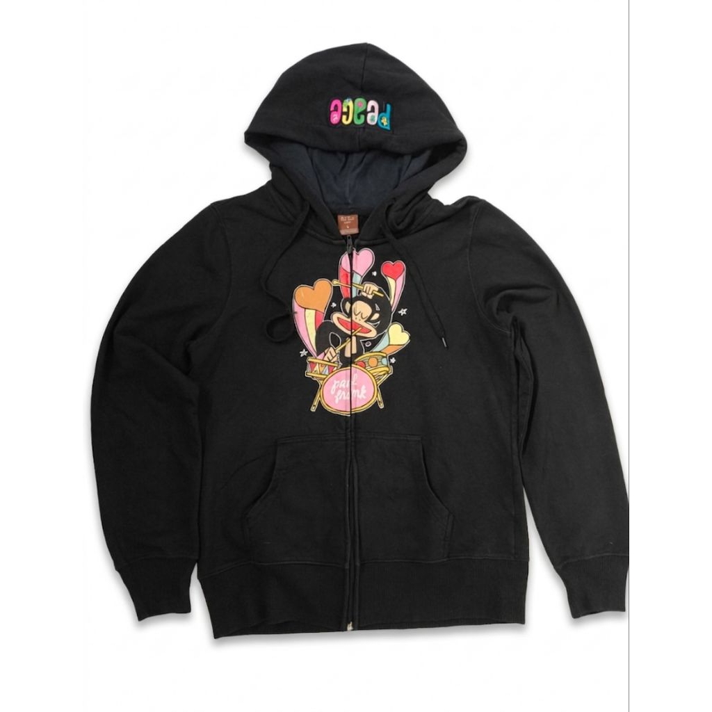 Hoodie Zipper baby Terry tebal Paul Frank Junior USA California remaja layak pakai + BONUS KAOS POLO