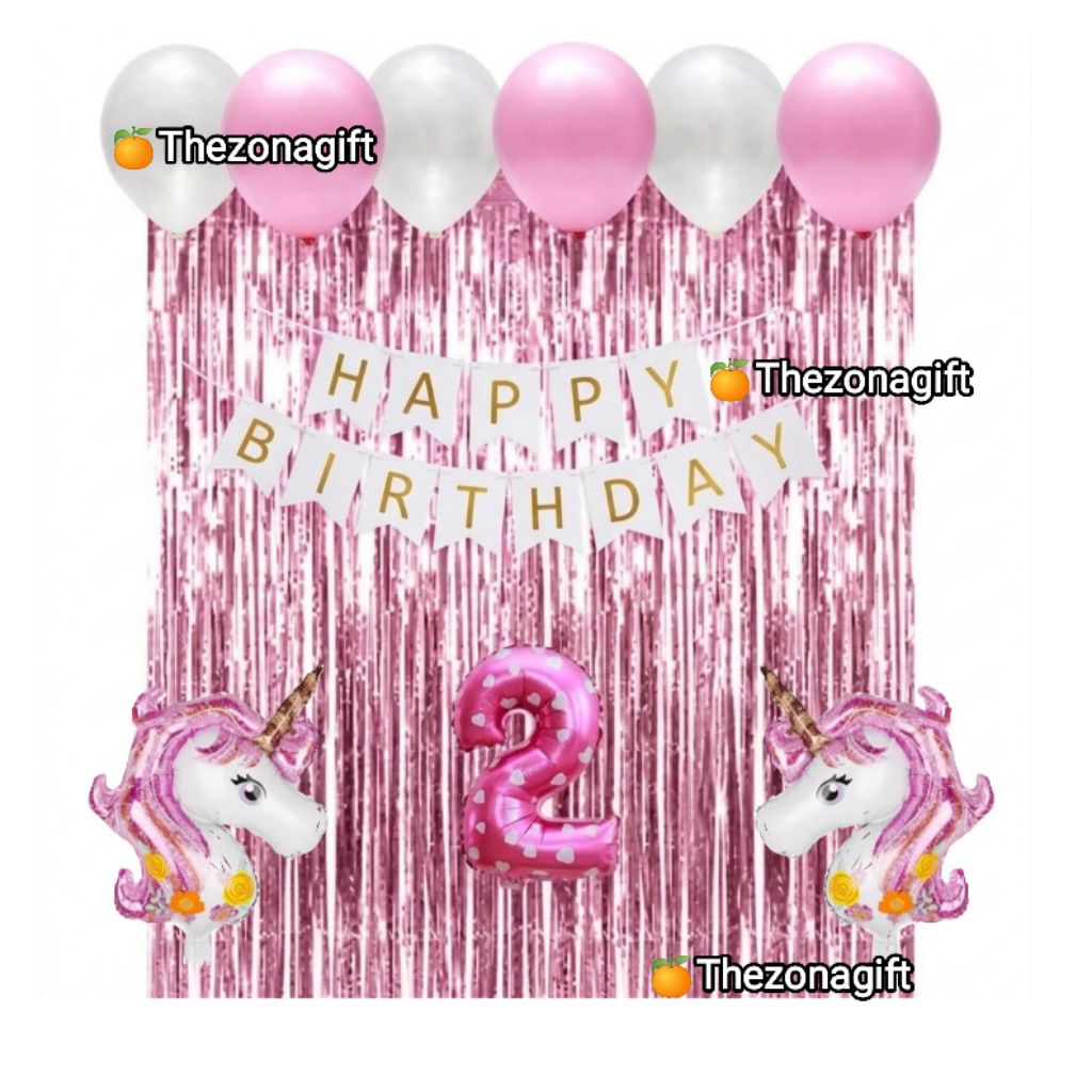 PAKET BALON DEKORASI ULANG TAHUN || PAKET DEKORASI ULANG TAHUN ANAK || SET DEKORASI ULANG TAHUN ||PA