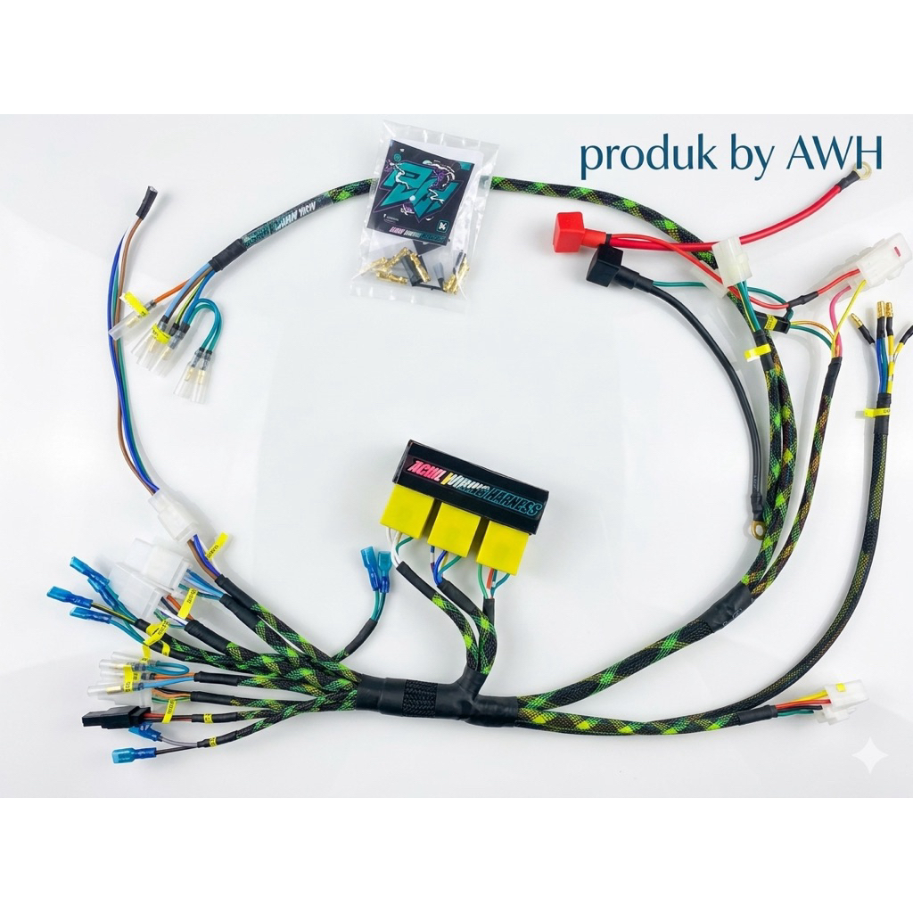 Kabel body Gl Mp Cb Gl 100 Rx king herex tatanan rapi pake slongsong(BACA DESKRIPSI)
