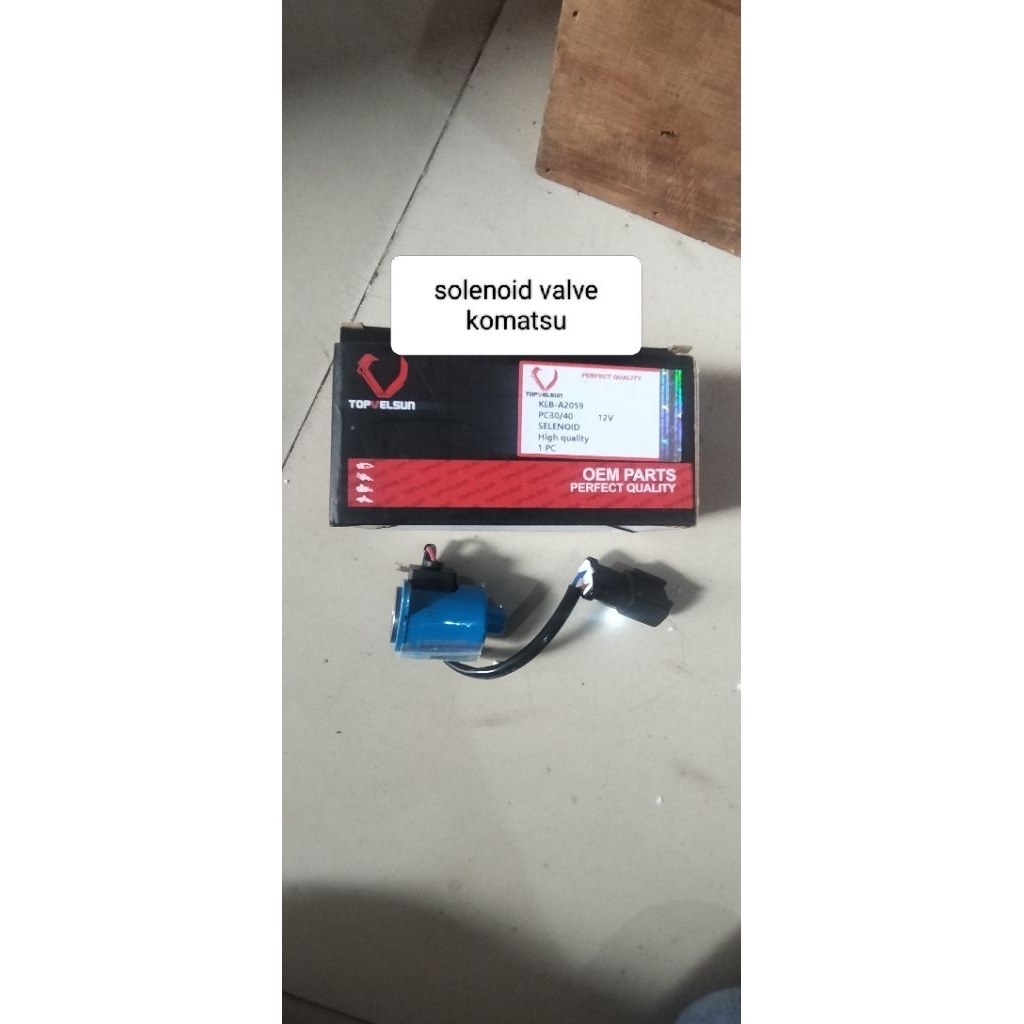 solenoid valve komatsu pc30/pc40/pc50