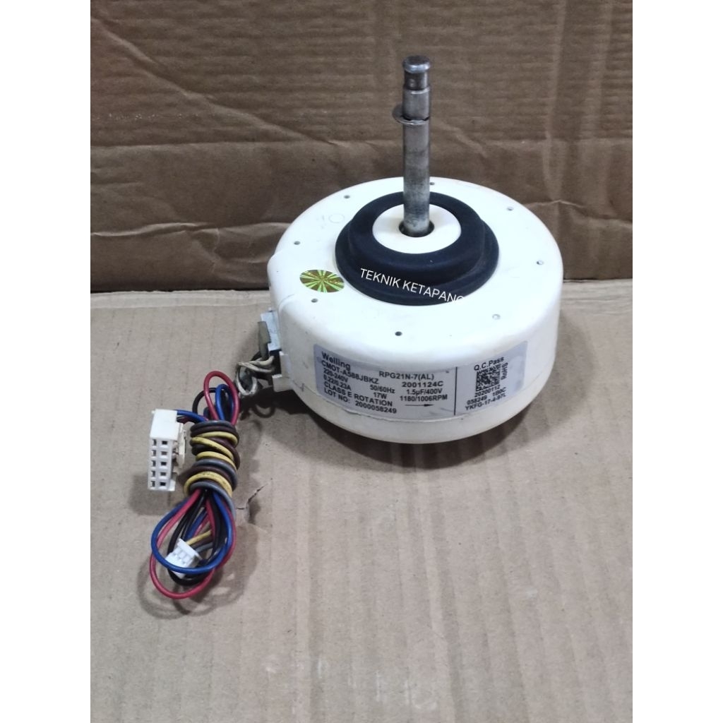 DINAMO BLOWER AC INDOOR SHARP / MOTOR DINAMO AC SHARP ORIGINAL /DINAMO INDOOR AC SHARP