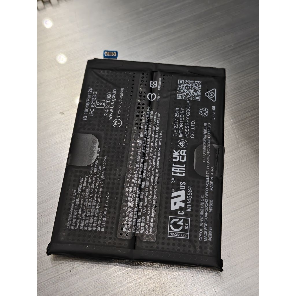 baterai reno 8 pro original