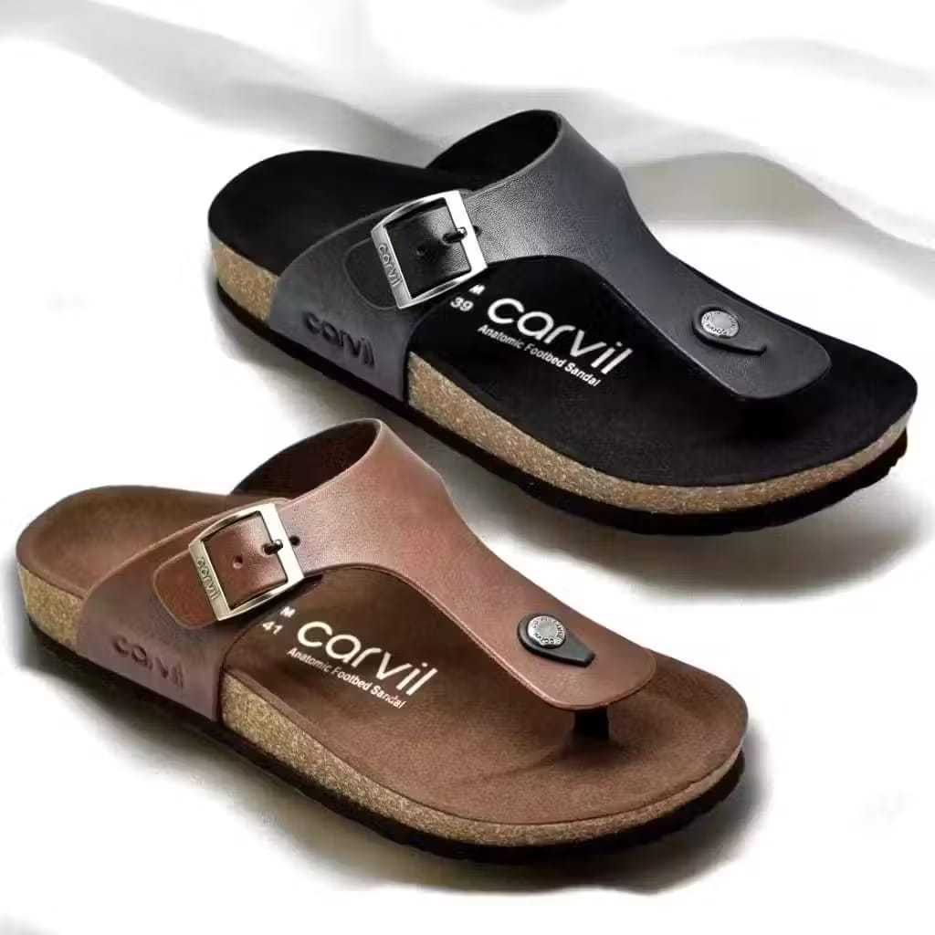 Sendal Casual Carvil Benzo 01 Sendal Jepit Pria Original Sendal Carvil Puyuh