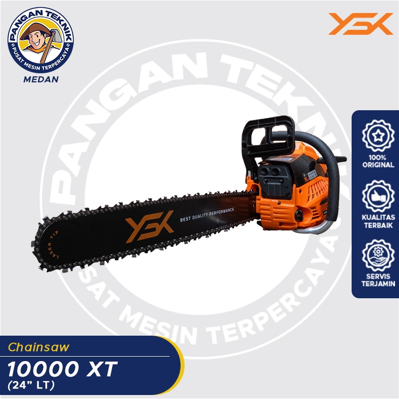 Gergaji Mesin (Chainsaw) YASUKA 10000 XT- BAR 24" LT