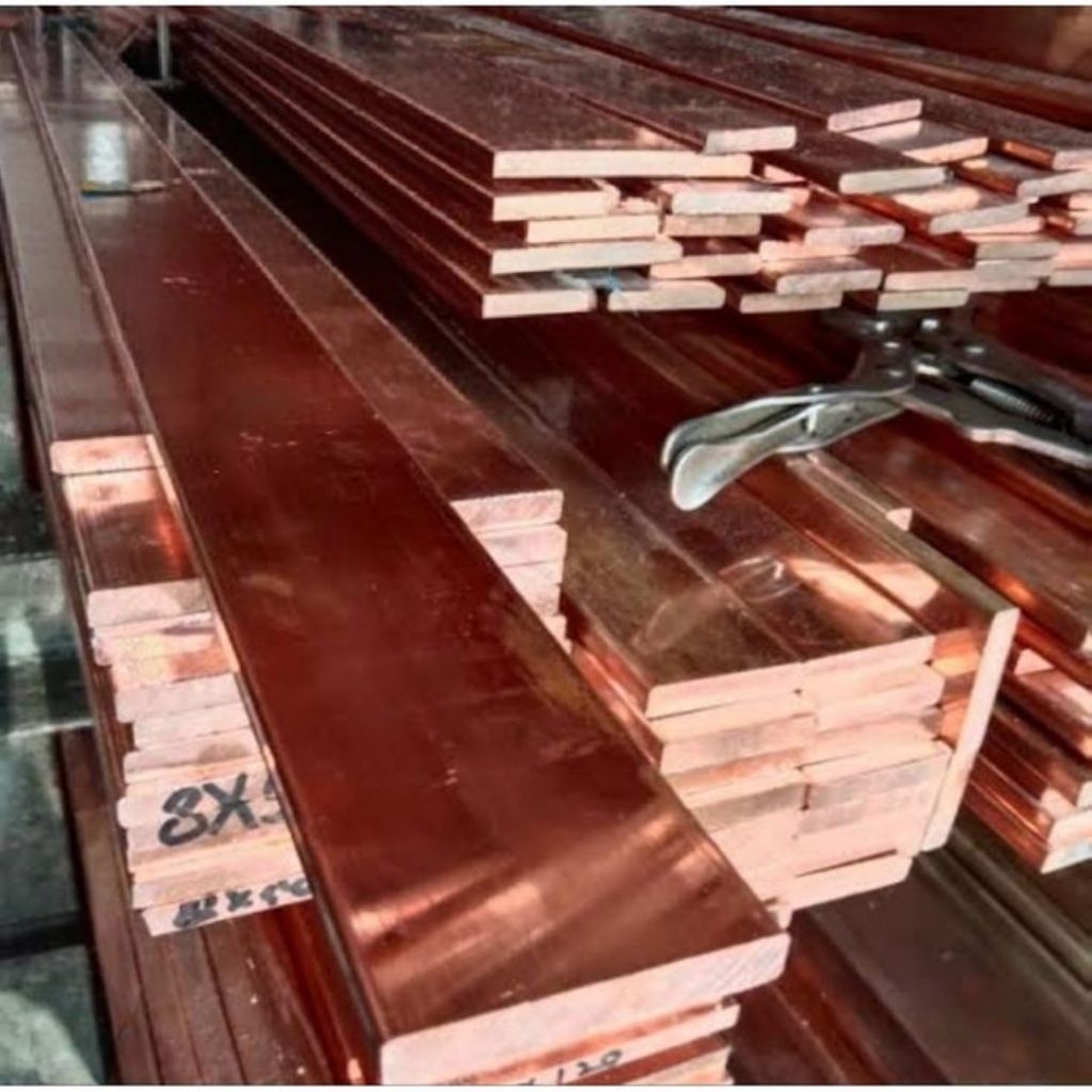 Busbar Tembaga 5mm x 15mm | Copper Busbar harga per 1 cm