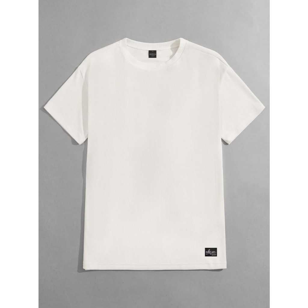 Kaos Polos Putih Distro Bahan tebal 24s/kaos polos/kaos pria distro terbaru 2026/kaos putih polos