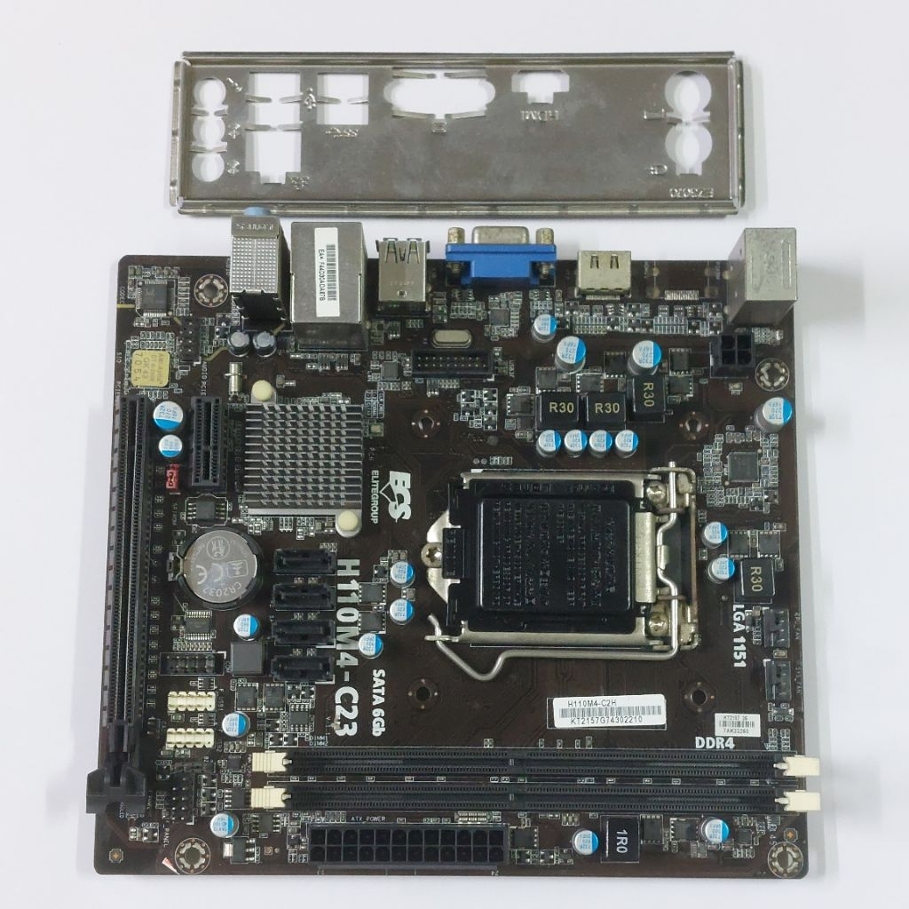 Motherboard Mini itx ECS H110M4-C2H Socket 1151 Support Gen6 & Gen7