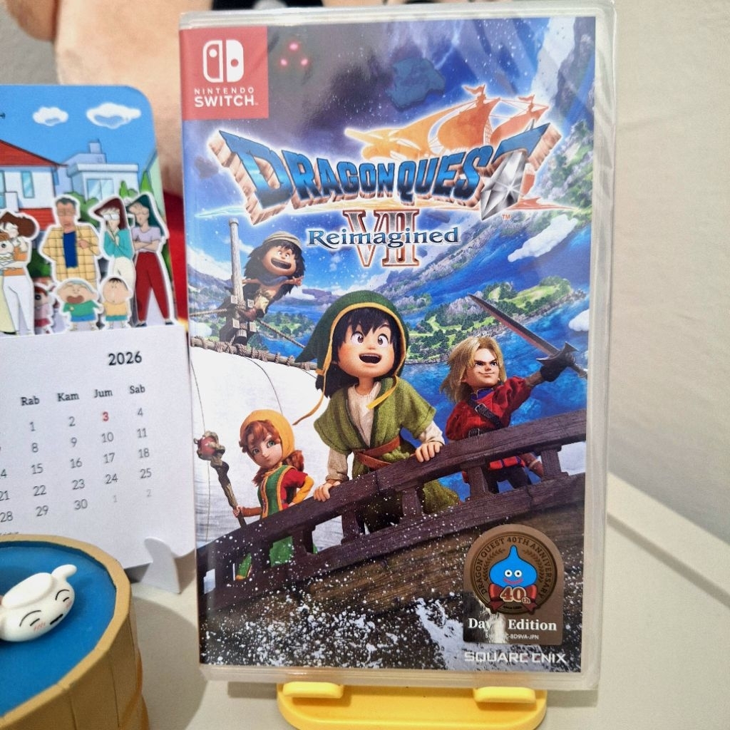 Nintendo Switch Dragon Quest VII Reimagined/Dragon Quest 7 Remake/Dragon Quest 7 Reimagine Second