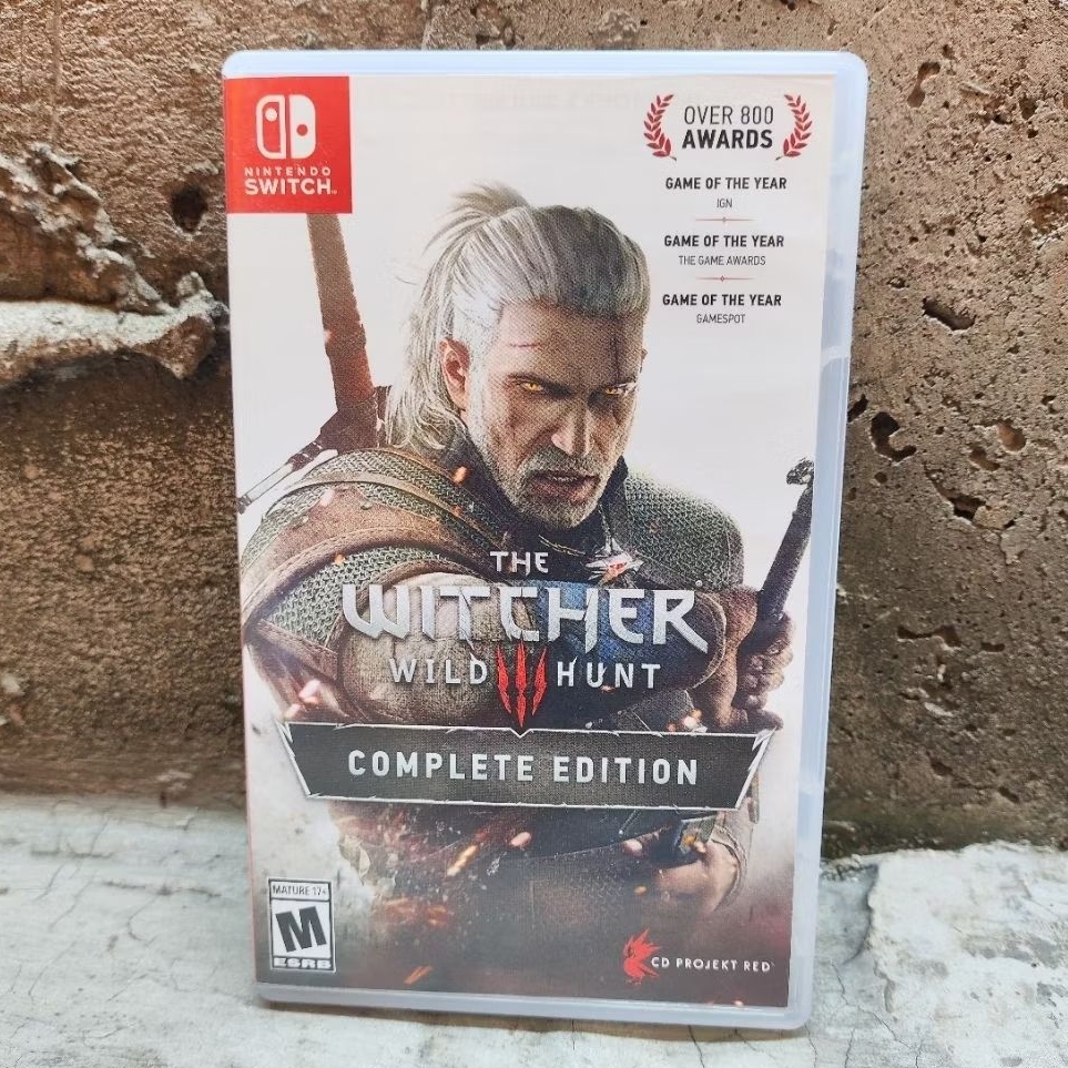 Kaset Nintendo Switch The Witcher 3 Wild Hunt Complete Edition Nintendo Switch The Witcher 3 Nintend