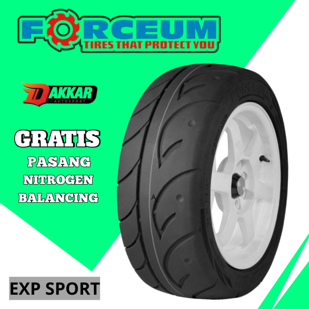 BAN MOBIL 195/55 R15 FORCEUM EXP SPORT BAN SEMISLICK R15 195 55