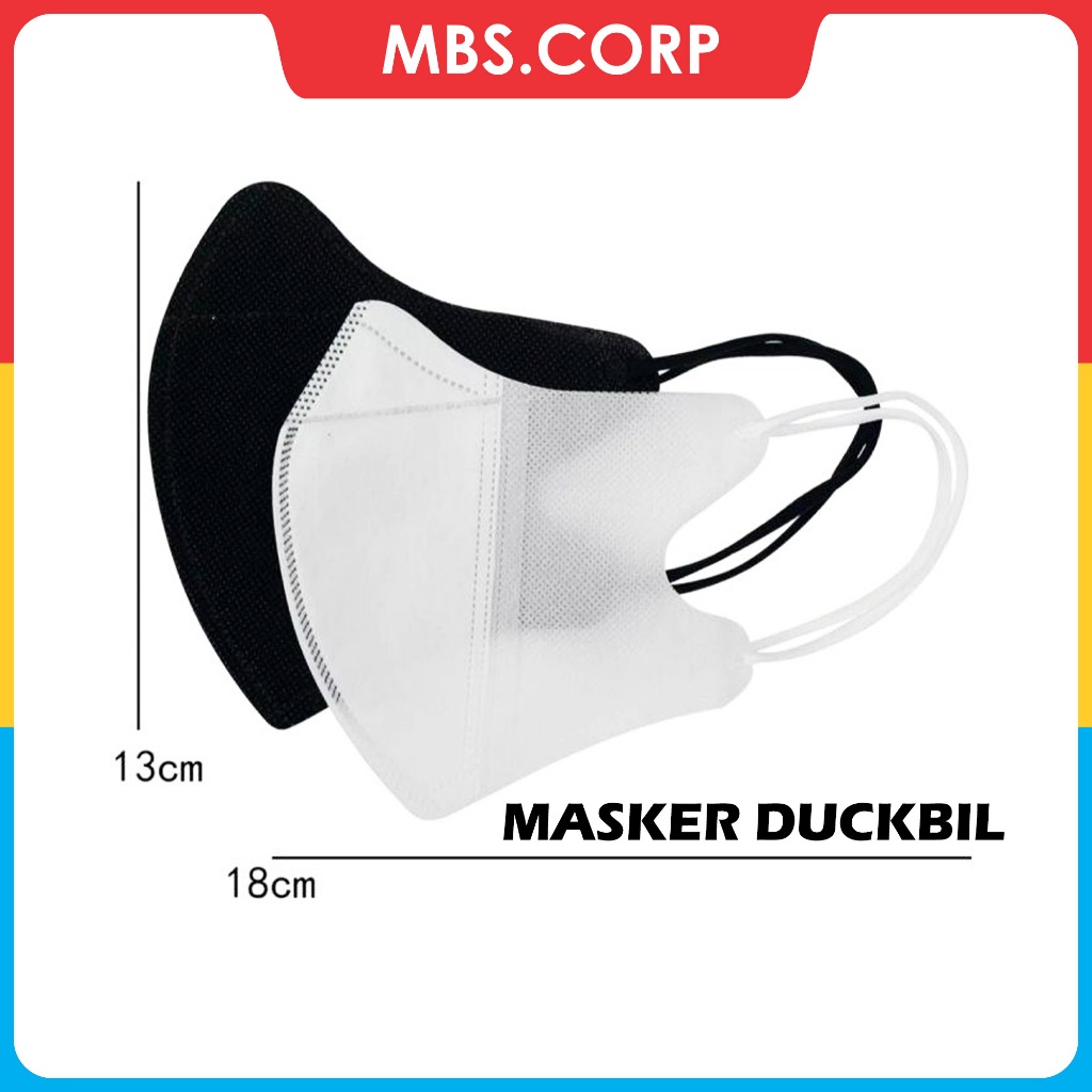 Masker DuckBill Hijab Face Mask Murah