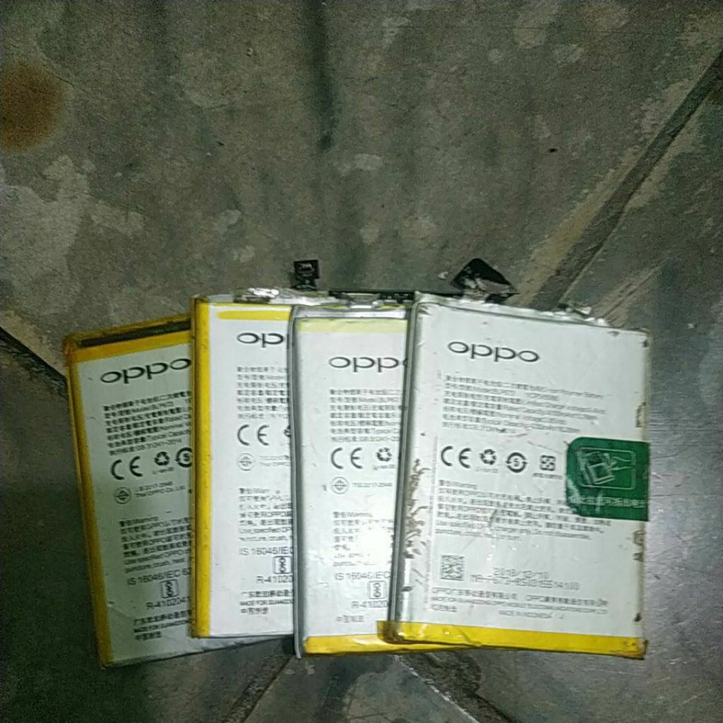baterai bekas oppo a3s blp673 minus baca deskripsi