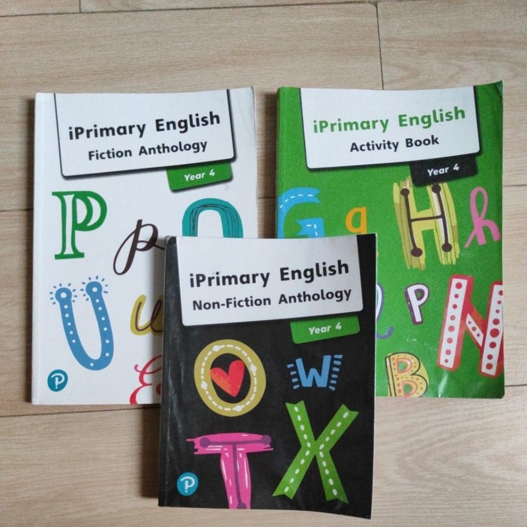 Iprimary English Fiction Anthology Non-Fiction Anthology Activity Book Year 4
