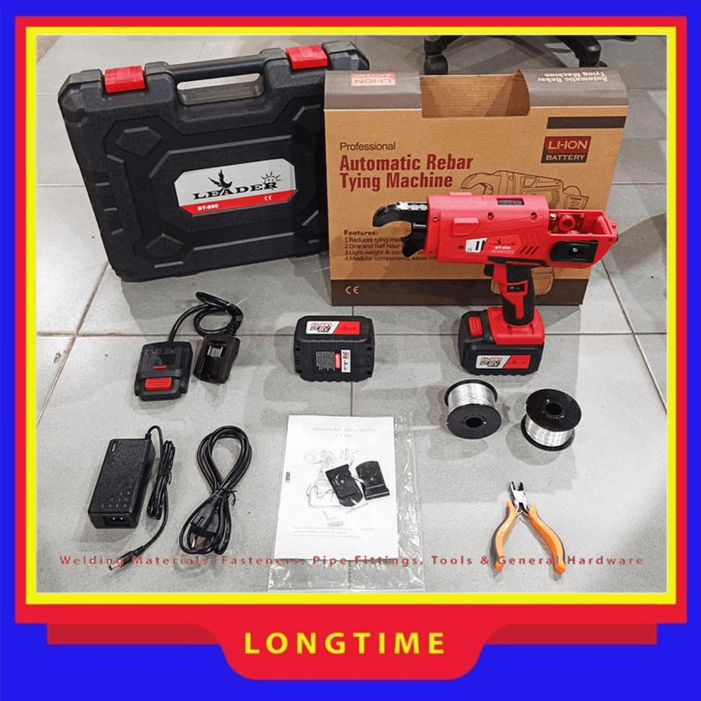 Leader Mesin Bendrat Otomatis BT-890 8mm - 34mm Automatic Rebar Tying Machine Tool Rebar Tier Mesin 