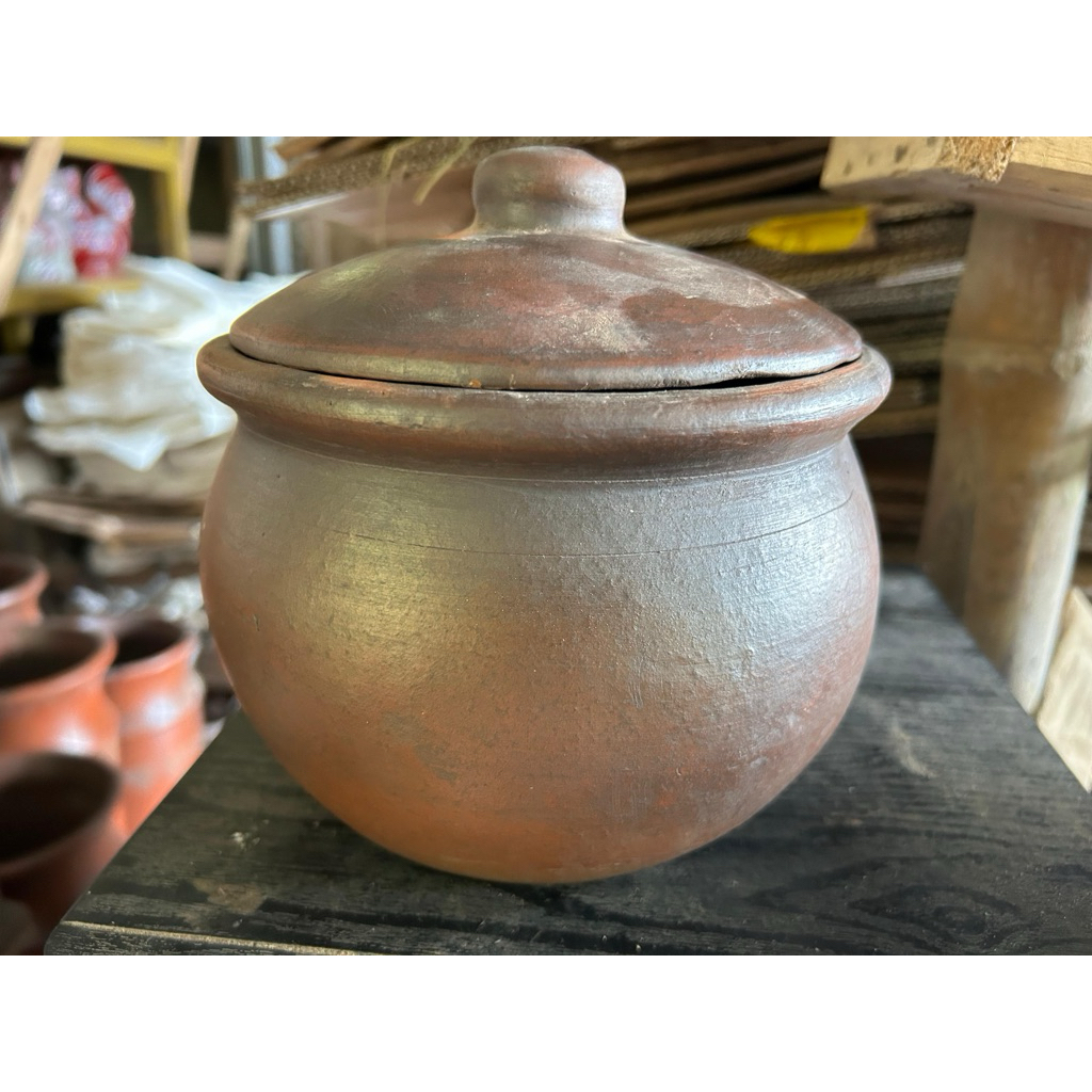 Kendil Bubur D18cm | Kendil Bubur Tanah Liat