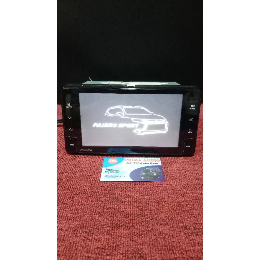 Head unit original Pajero sport 2017 keatas, Clarion PX-4230A-A