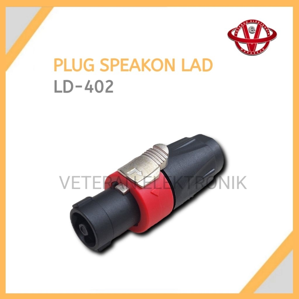 Jack Spikon LAD LD-402 | Plug Speakon