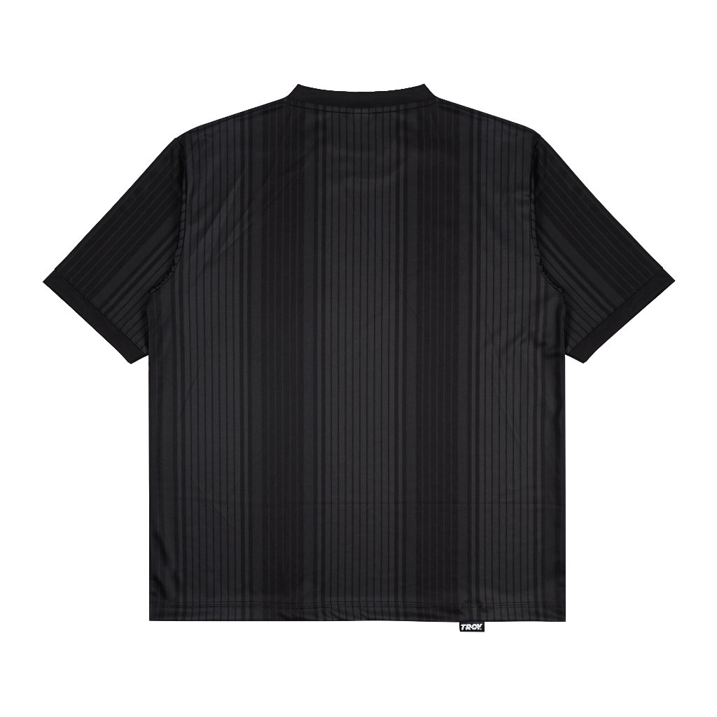 Troy Company Jersey Black Grey Troyco Owl - Jersey Hitam Abu Klasik V-Neck JSM 3582
