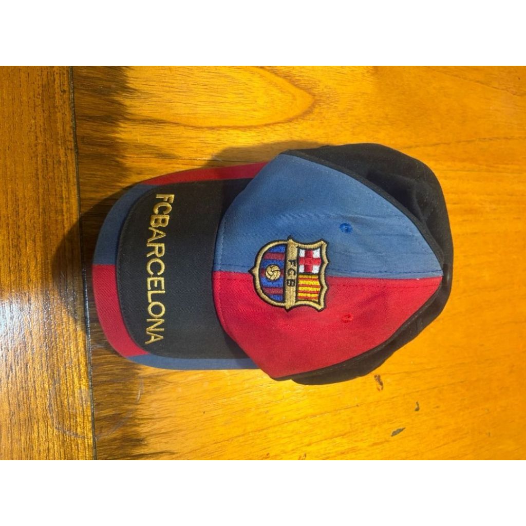 Topi FCB FC Barcelona Official Merch Vintage Hat
