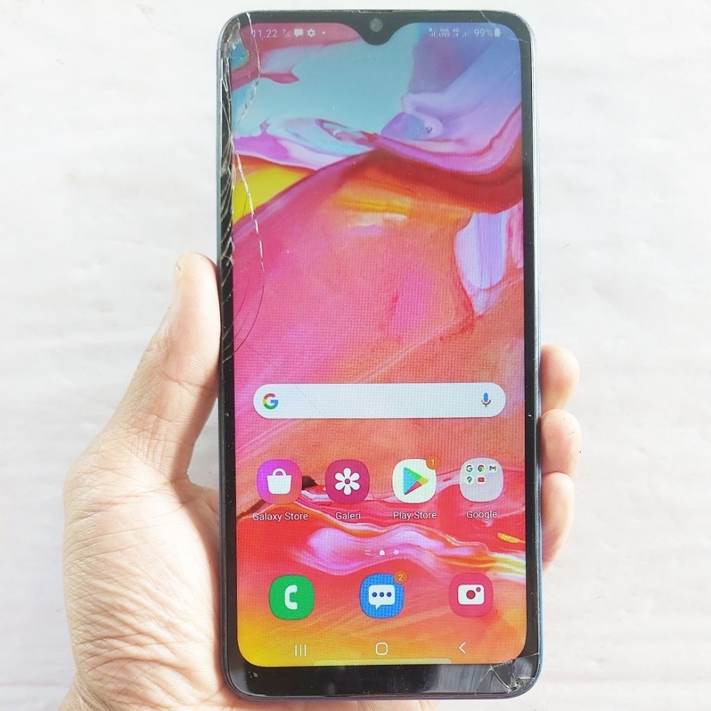 Handphone Hp Samsung Galaxy A70 6/128 Second Eks Garansi Resmi Sein