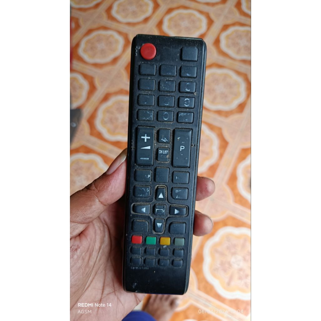 remote tv led samsung original bawaan tv