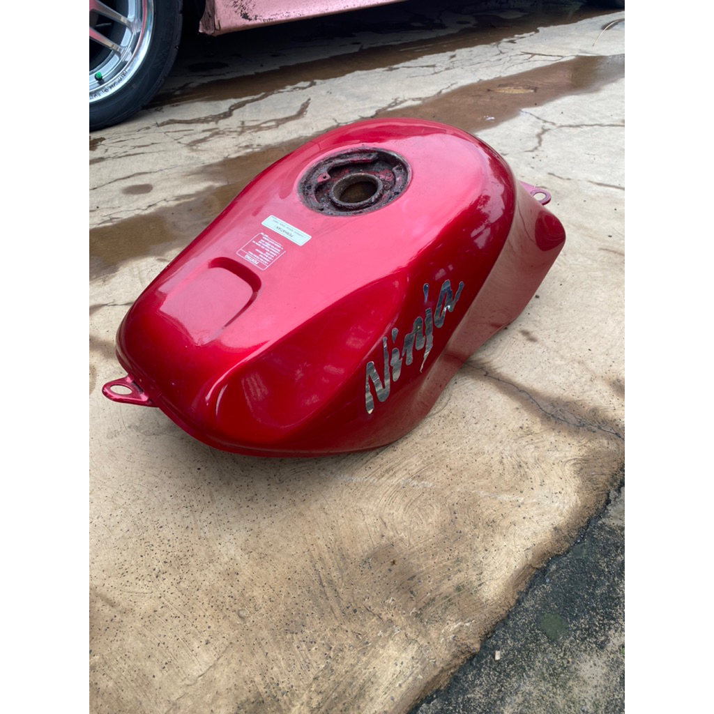 tangki ninja rr old merah maron