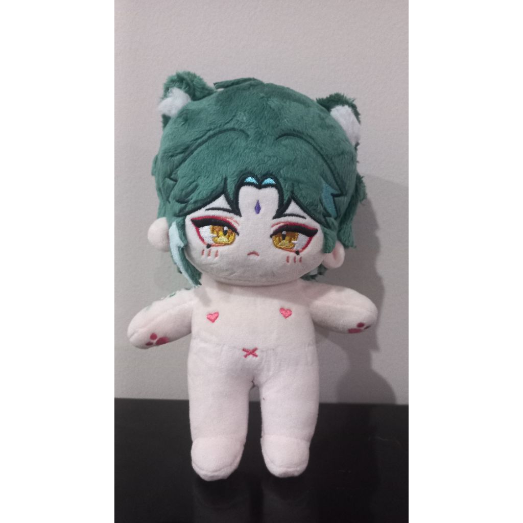 [READY] boneka cat Xiao Genshin Impact 20 cm plush doll