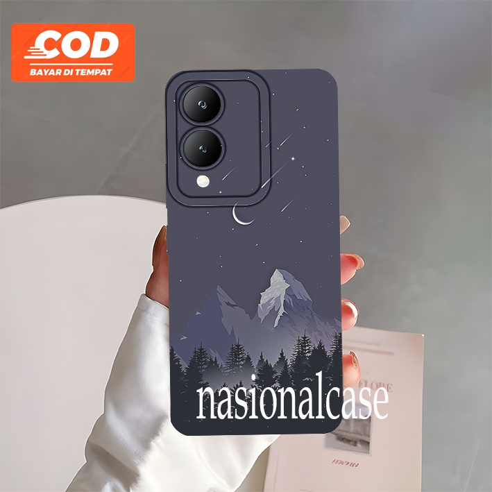 Silikon hp untuk Vivo Y17s Y18 Y03 Y03T Y03A Y02 Y02T Y02A Motif tnf terbaru keren Case Pro Camera L