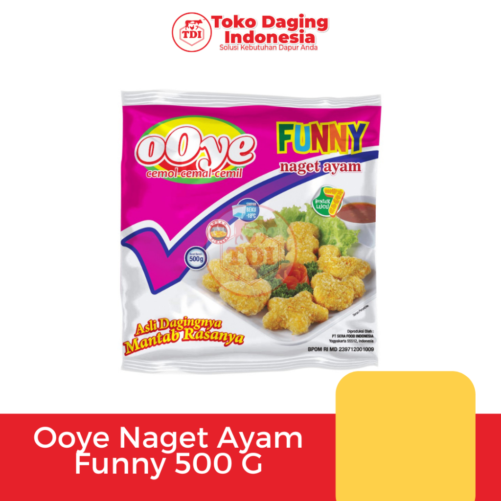 Ooye Naget Ayam Funny 500 G