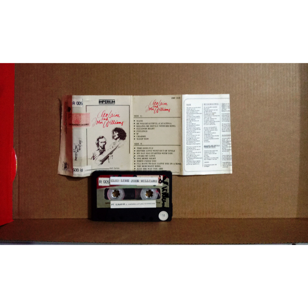 CLEO LAINE & JOHN WILLIAMS - Kaset