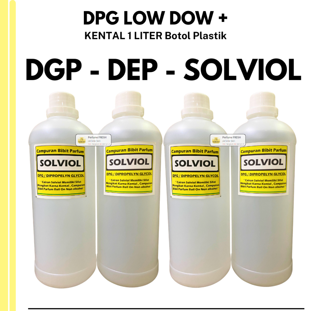 DPG - Solviol KENTAL 1 Liter Pelarut Parfum Non Alkohol