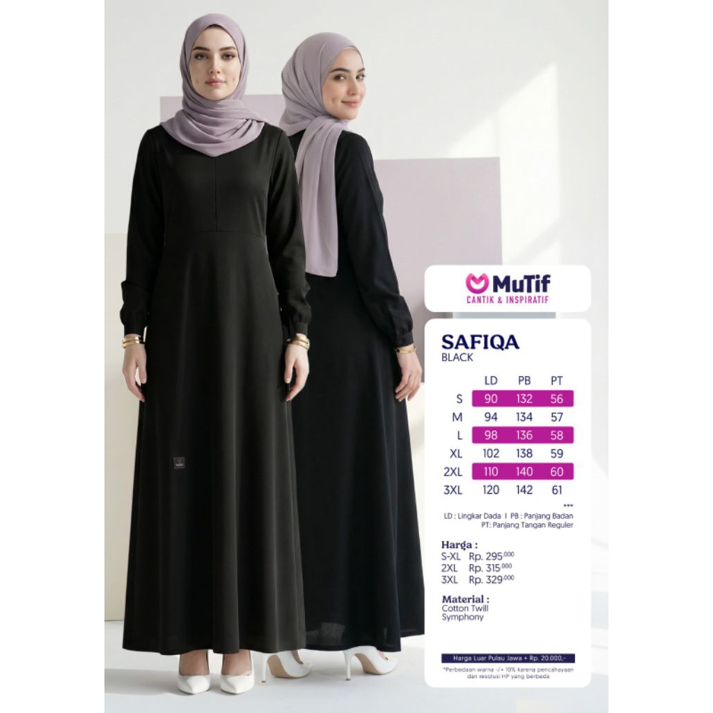 Gamis Mutif Safiqa
