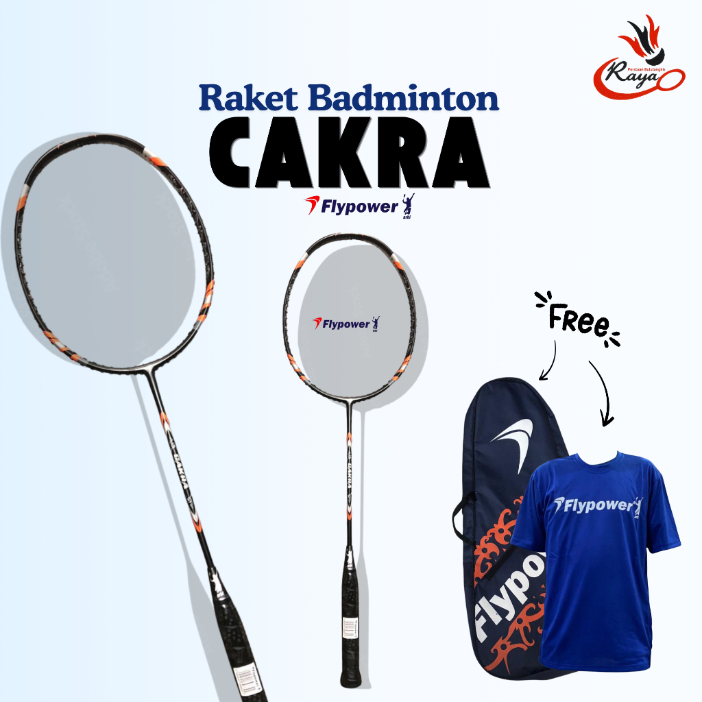 Raket Badminton Flypower Original CAKRA