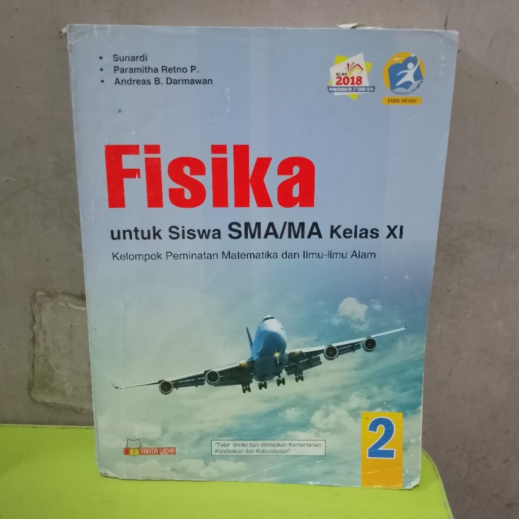 FISIKA UNTUK SMA/MA KELAS 11 PENERBIT YRAMA WIDYA