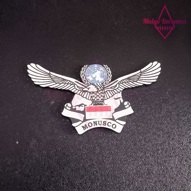 Pin Wing Monusco Silver Pin Monusco - Mulyo Bersama