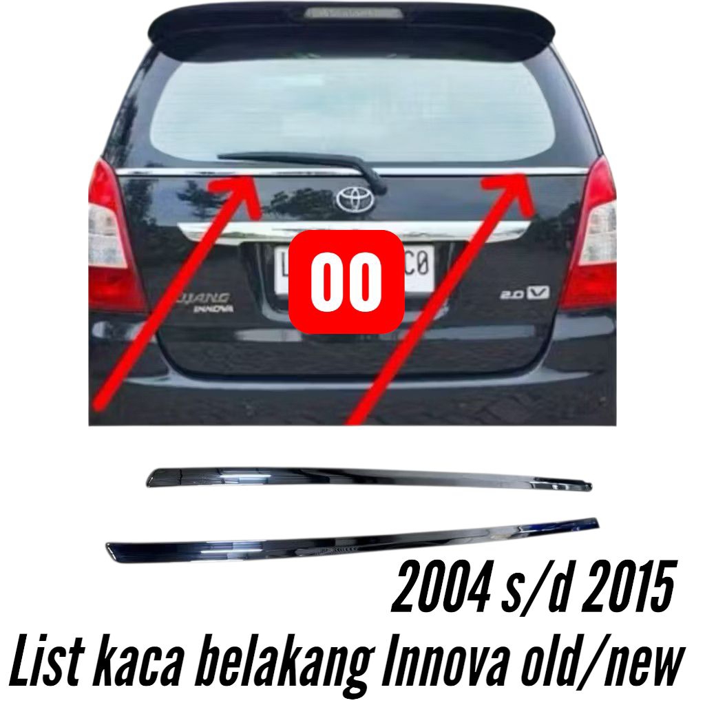 List kaca belakang innova old/new innova 2004-2015