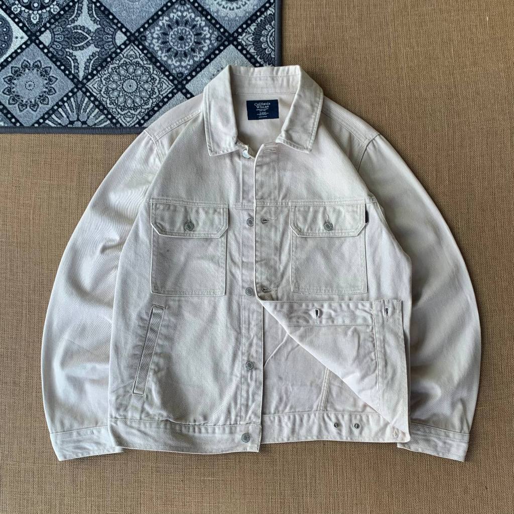 jaket Who Au Denim size L (seperti baru) 100% original 060426T