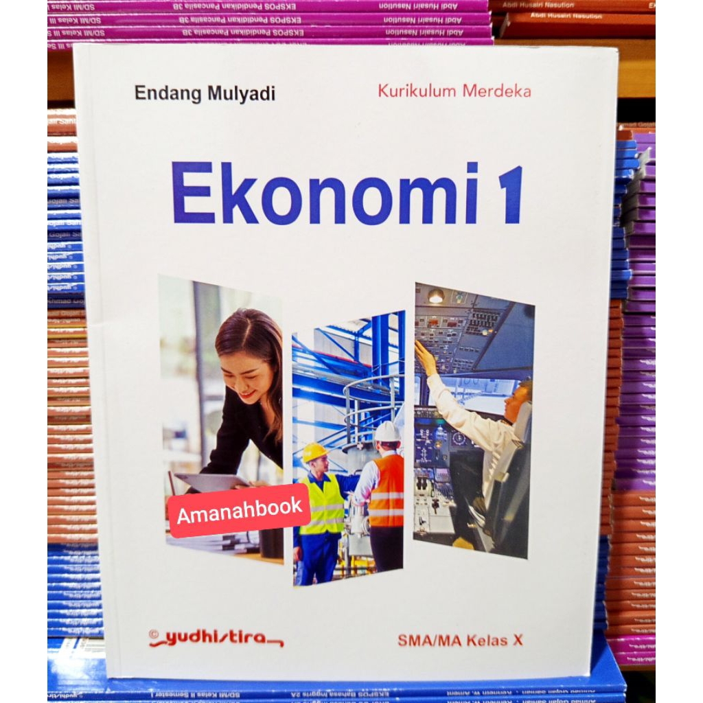 Buku Ekonomi SMA Kelas 10 Kurikulum Merdeka Yudhistira