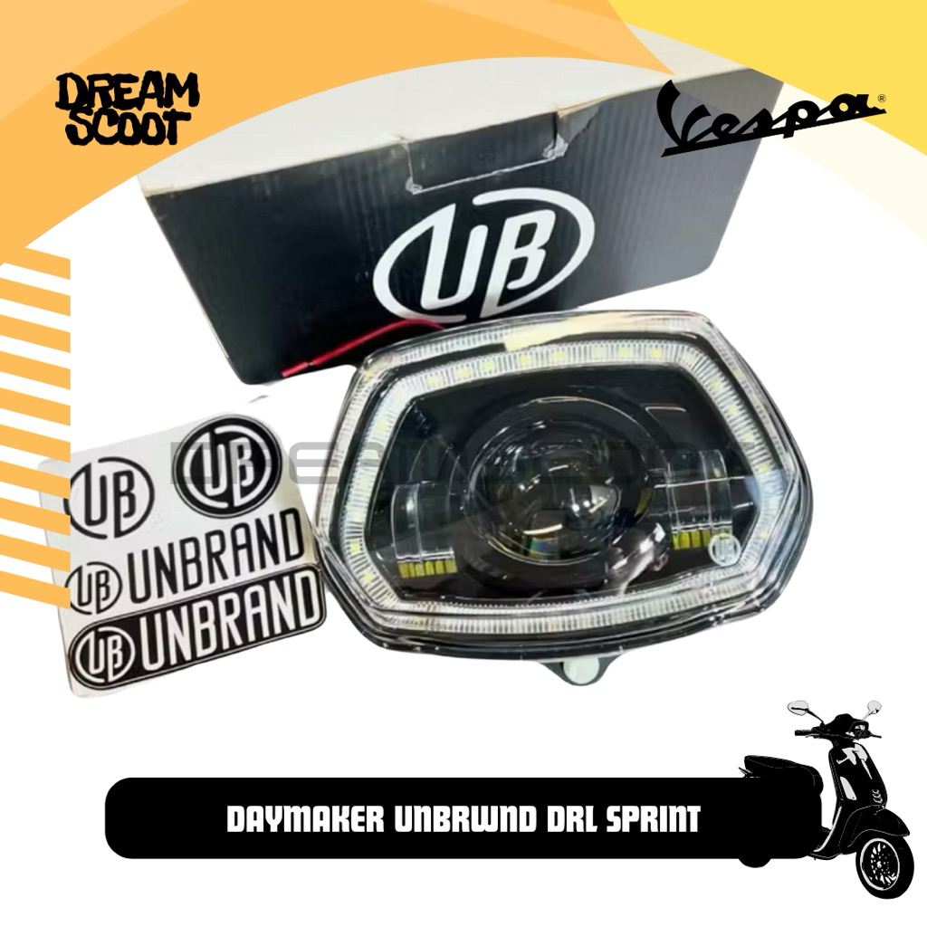 Daymaker DRL Unbrand Vespa Sprint Vespa Matic Daymaker Sprint