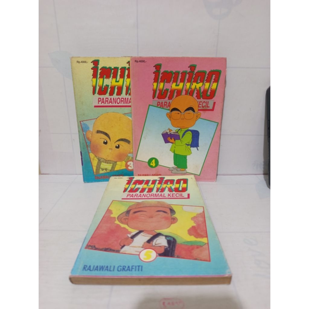 Komik ICHIRO Paranormal Kecil Rajawali Grafiti Jual Satuan